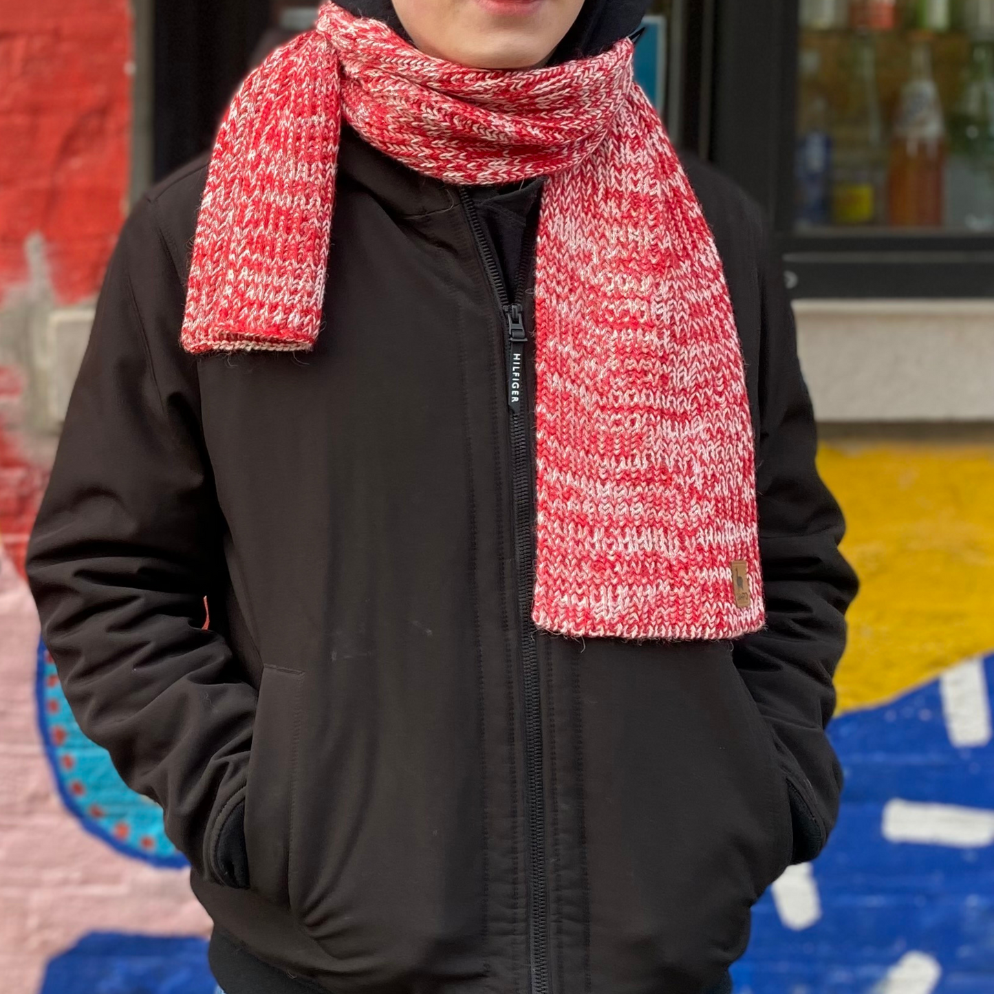 Alpaca Knitted Scarf