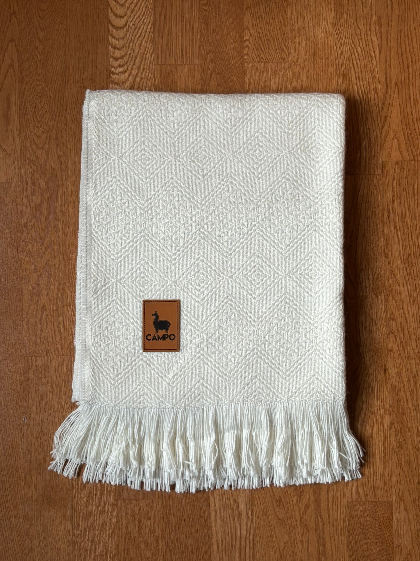 Inca Design Alpaca Throw Blanket - Carlos