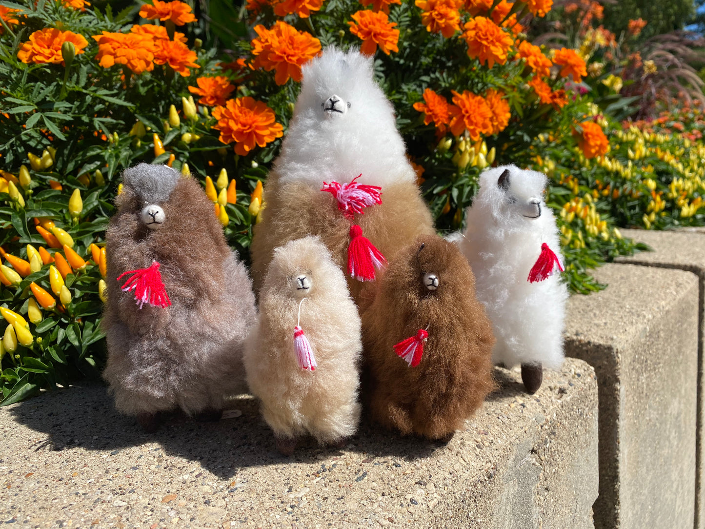 Alpaca Fluffies - Natural Colors