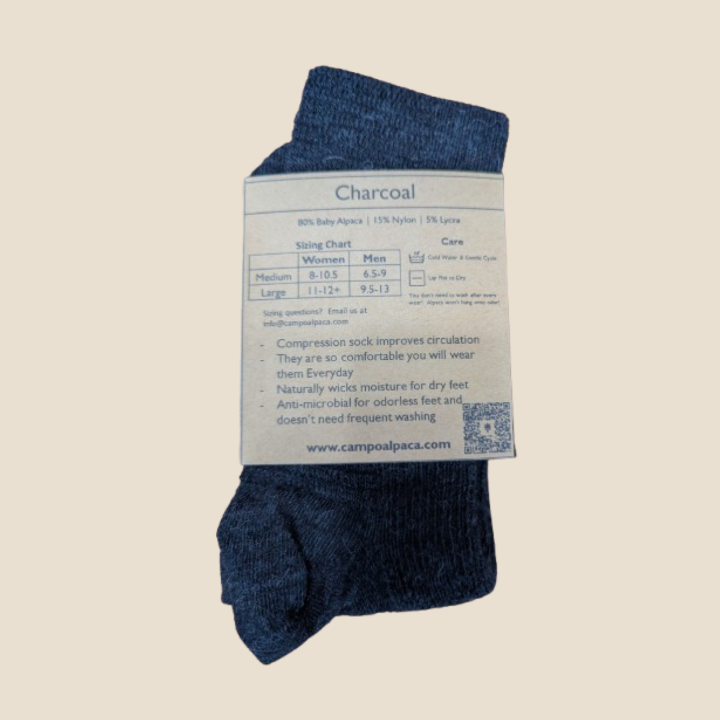 Everyday Compression Baby Alpaca Socks