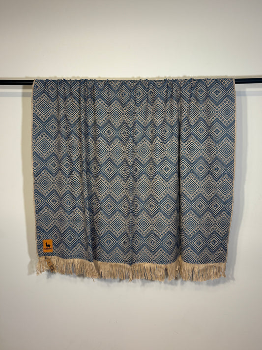 Inca Design Alpaca Throw Blanket - Carlos - WS