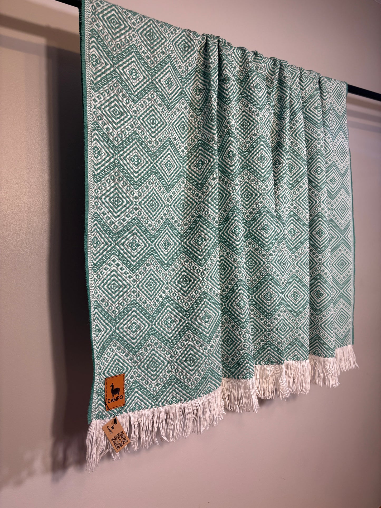 Inca Design Alpaca Throw Blanket - Carlos - WS