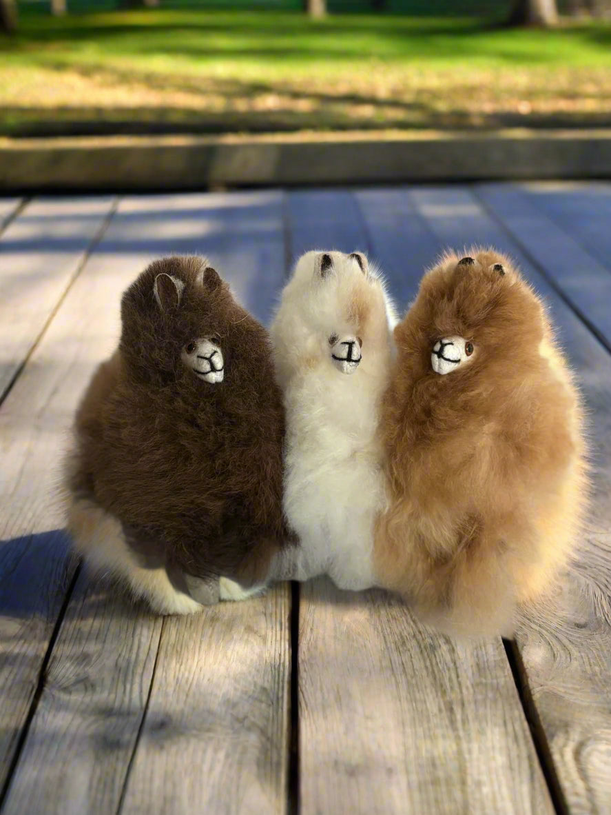 Alpaca Fluffies - Natural Colors