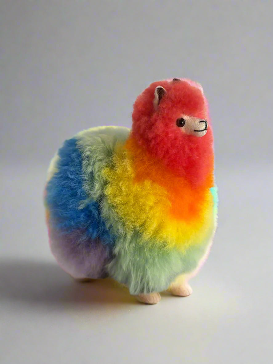 Rainbow Alpaca Fluffy