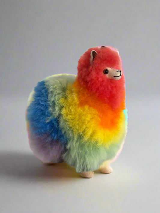 Rainbow Alpaca Fluffy