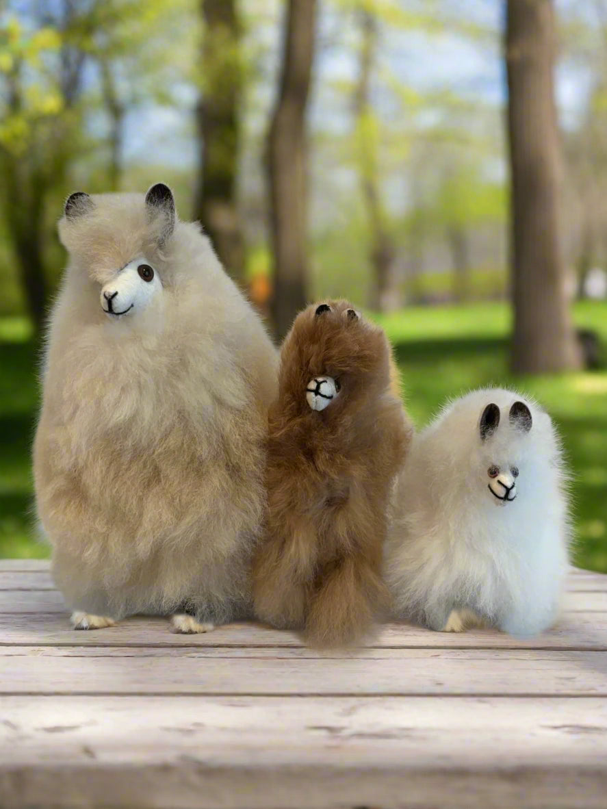 Alpaca Fluffies - Natural Colors
