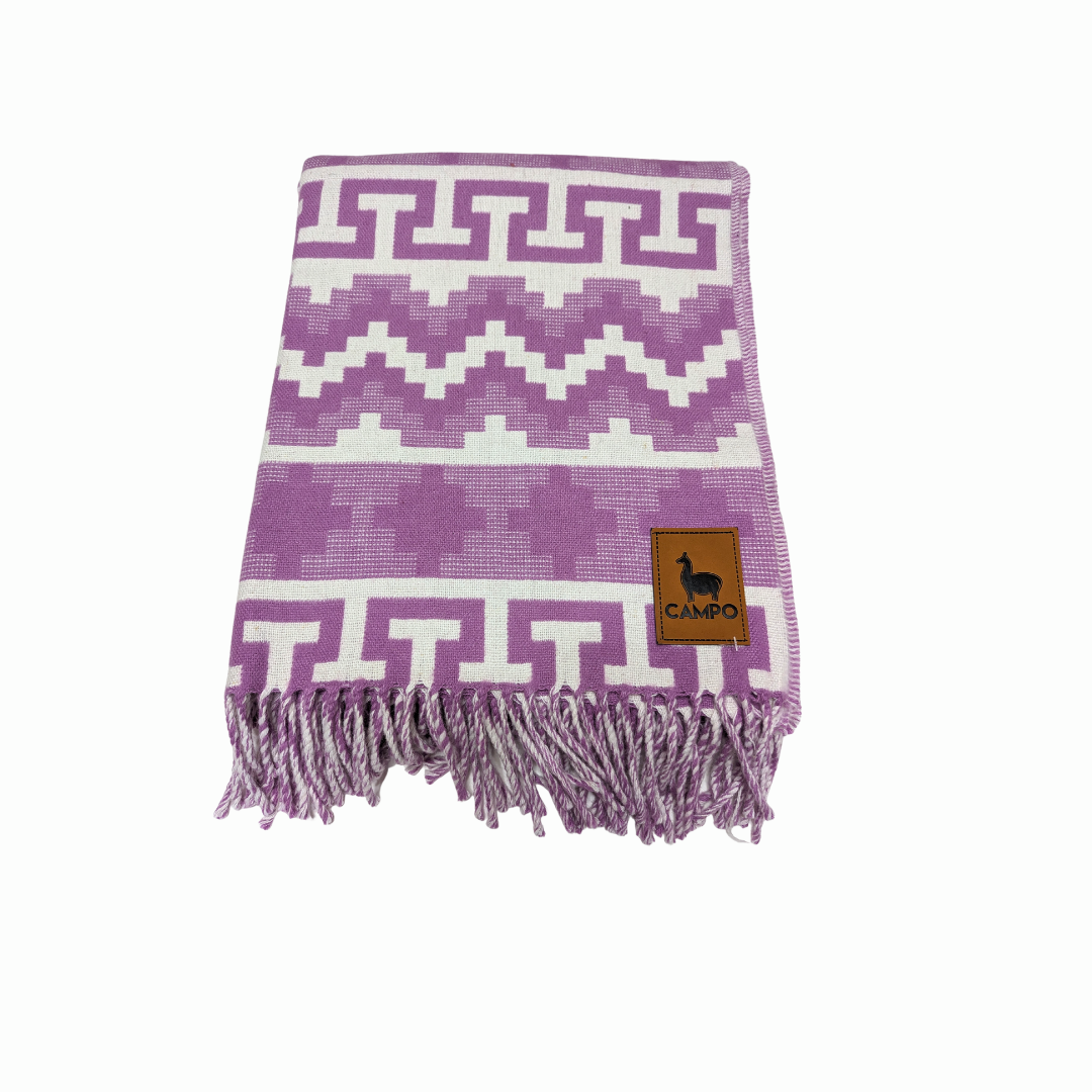 Nazca Alpaca Blanket - 85% Alpaca
