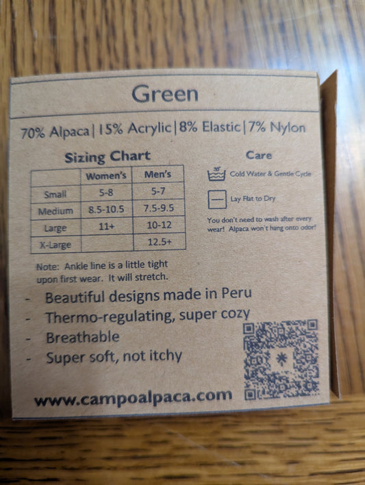 Alpaca Socks - Nova Crew