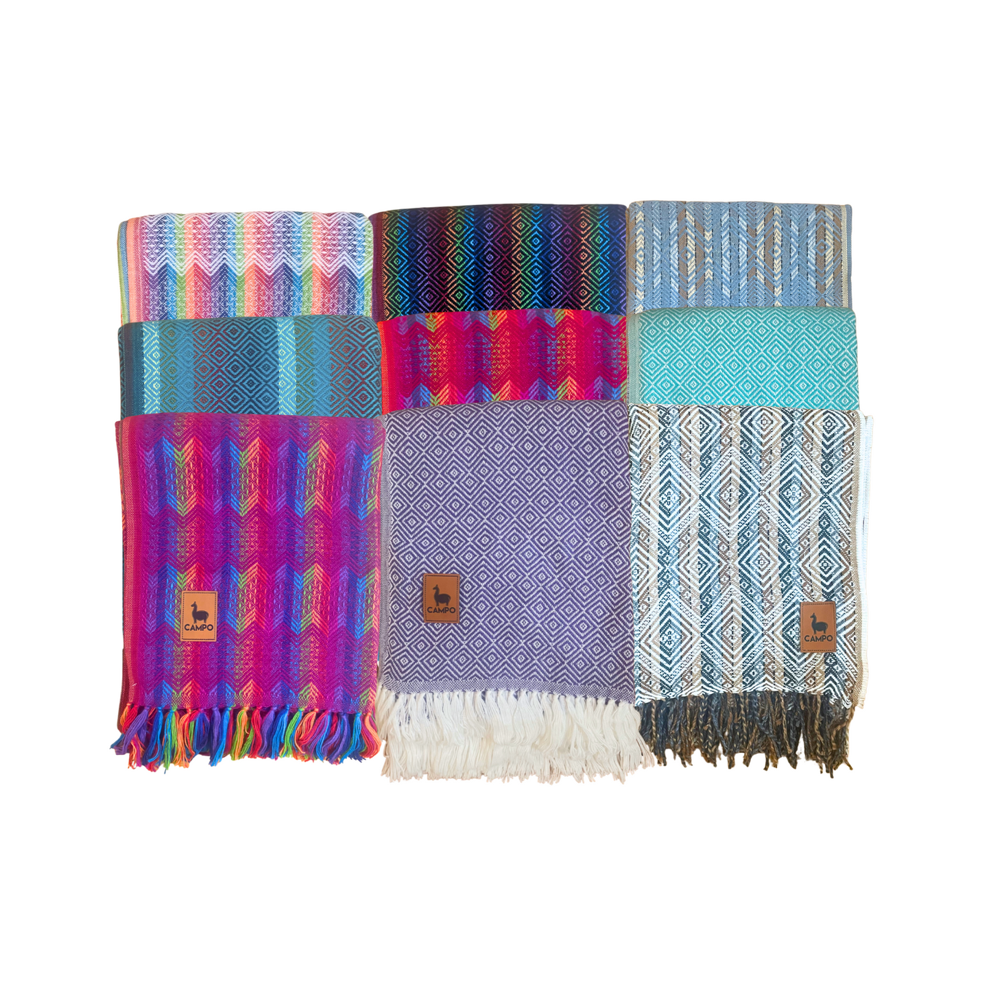 Percy Rainbow Throws