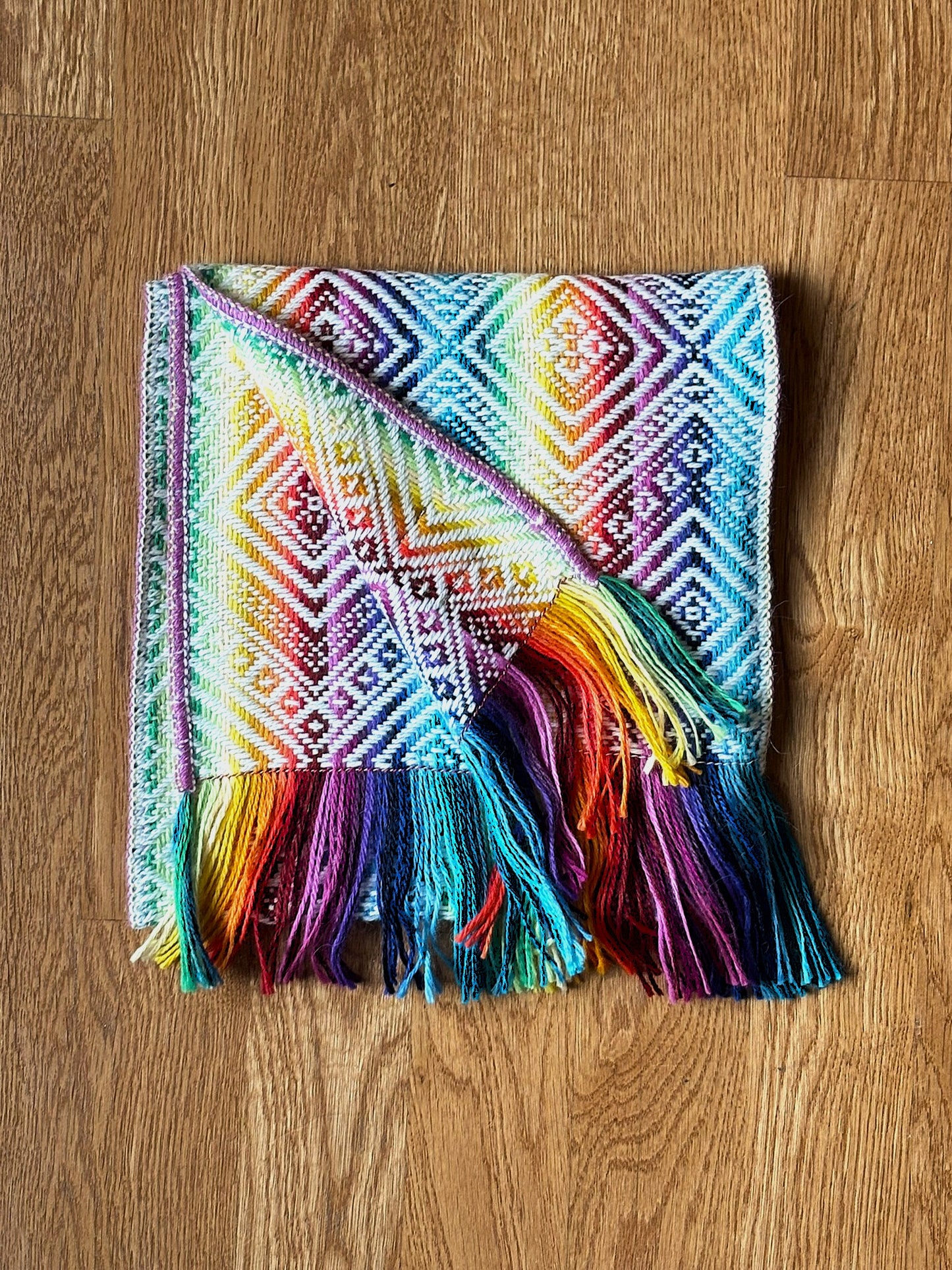 Percy Scarf - Handwoven Alpaca Scarf