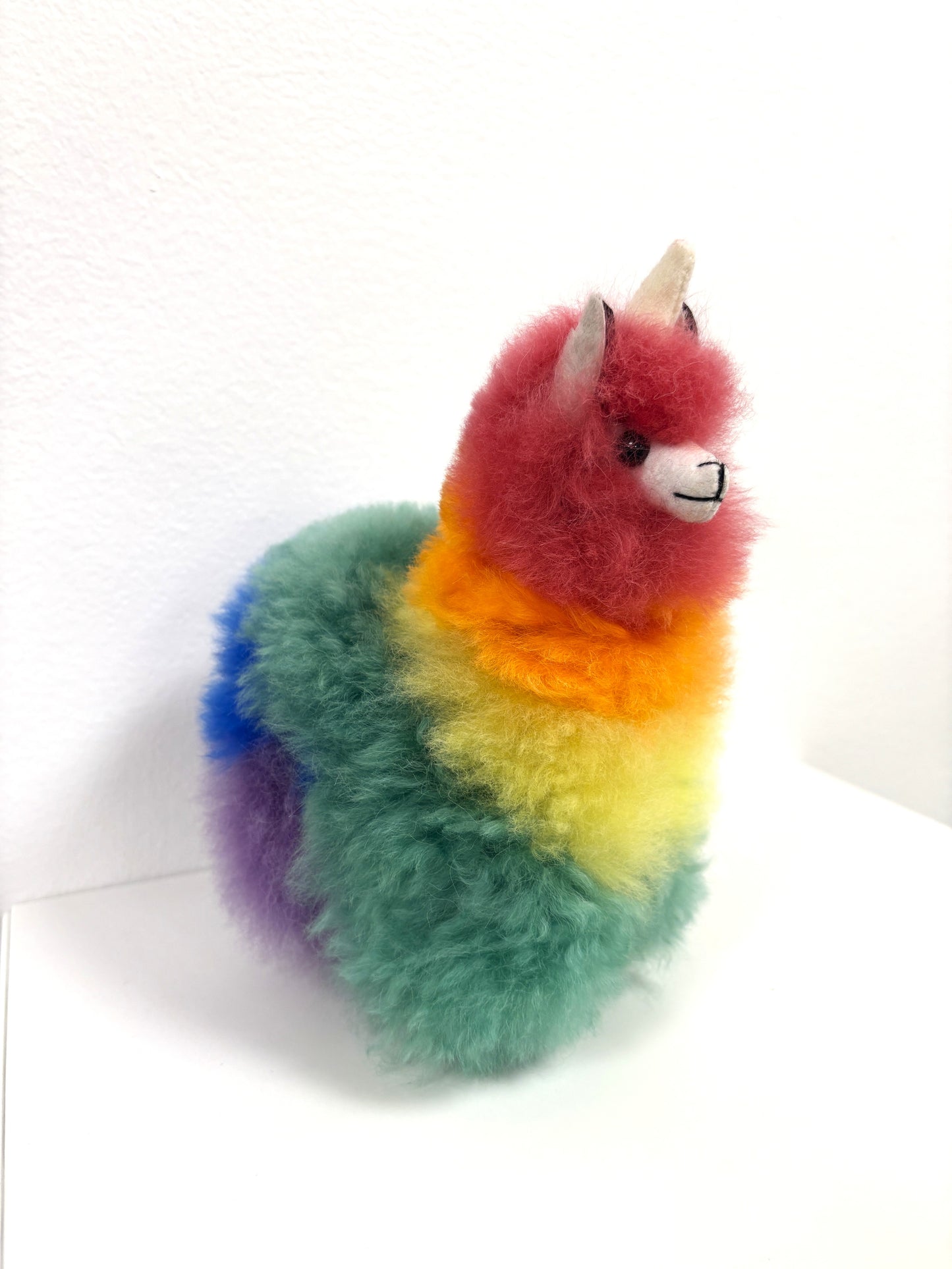 Alpaca-Corn Rainbow Fluffy (Unicorn)