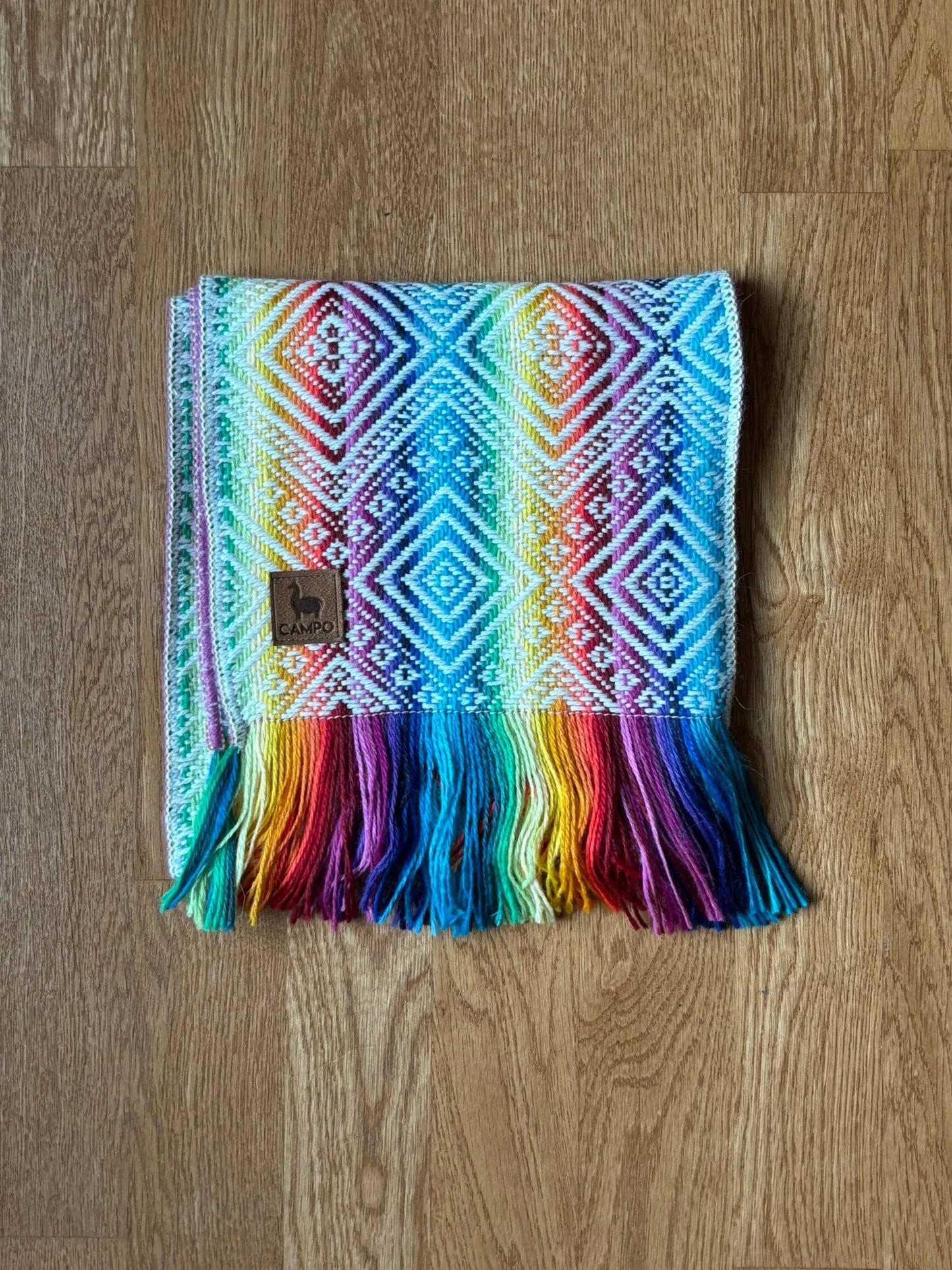 Woven Alpaca Scarf