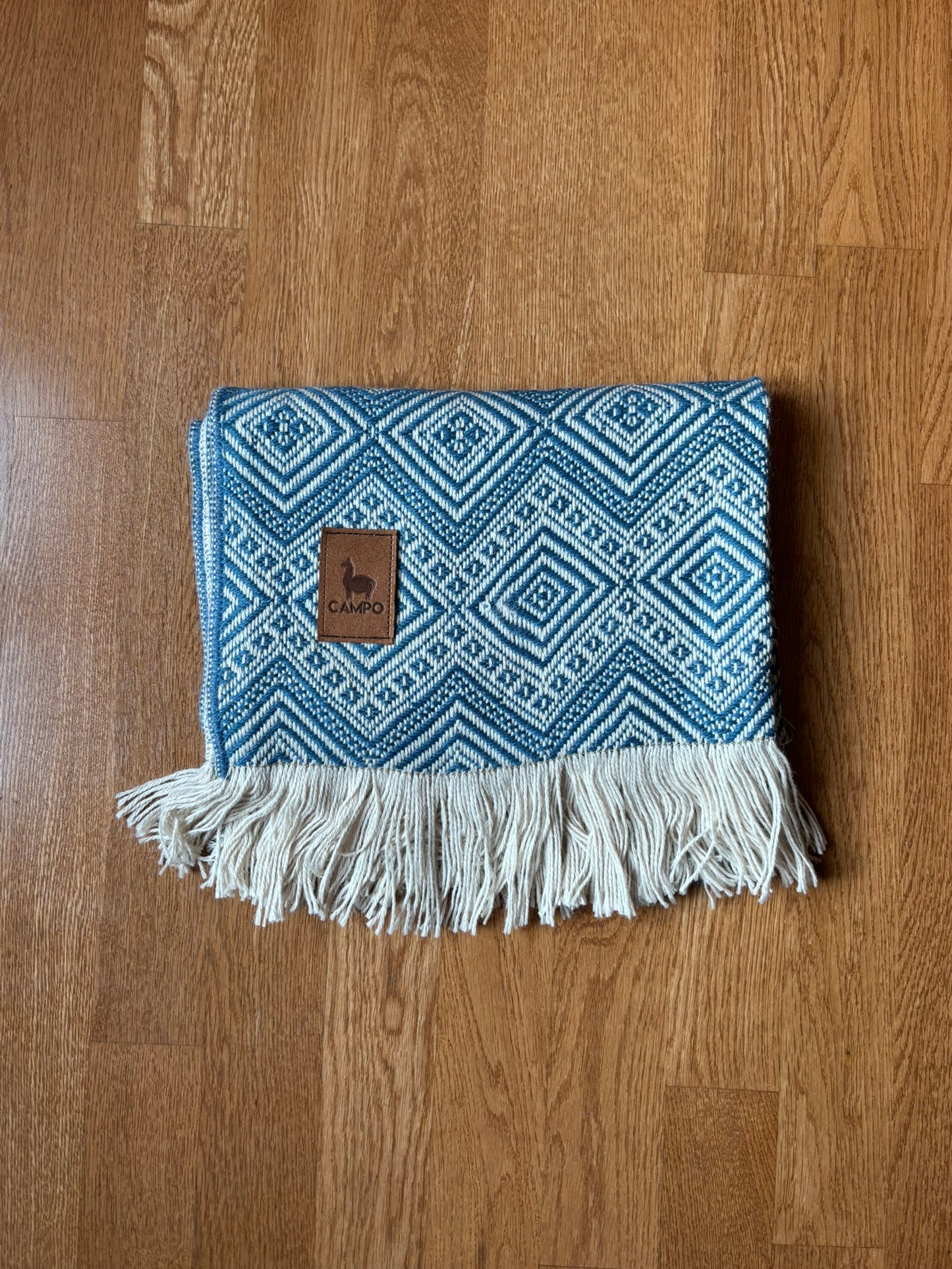 Percy Angelina Diamond Alpaca Knit Scarf
