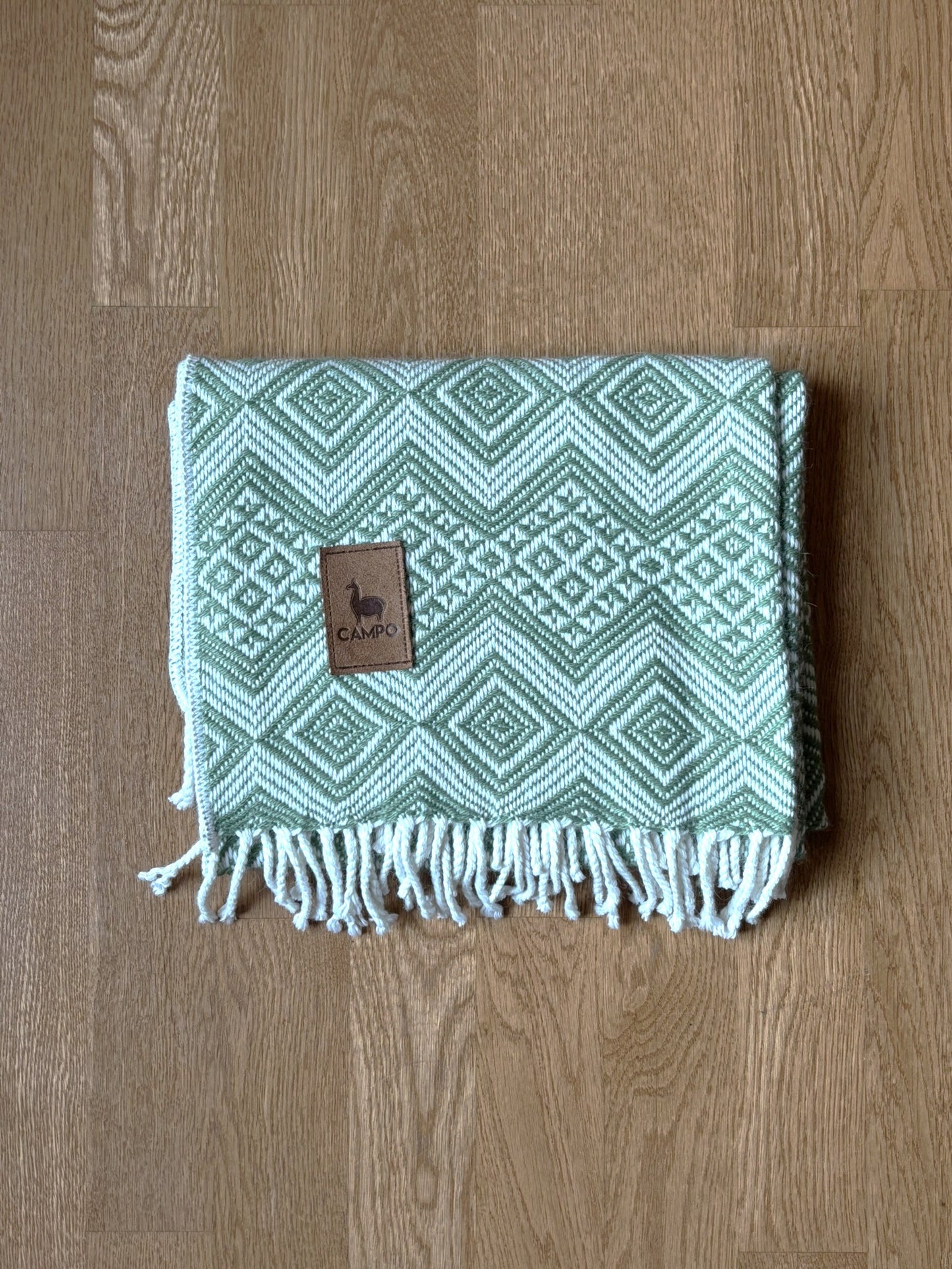 Percy Angelina Diamond Alpaca Knit Scarf