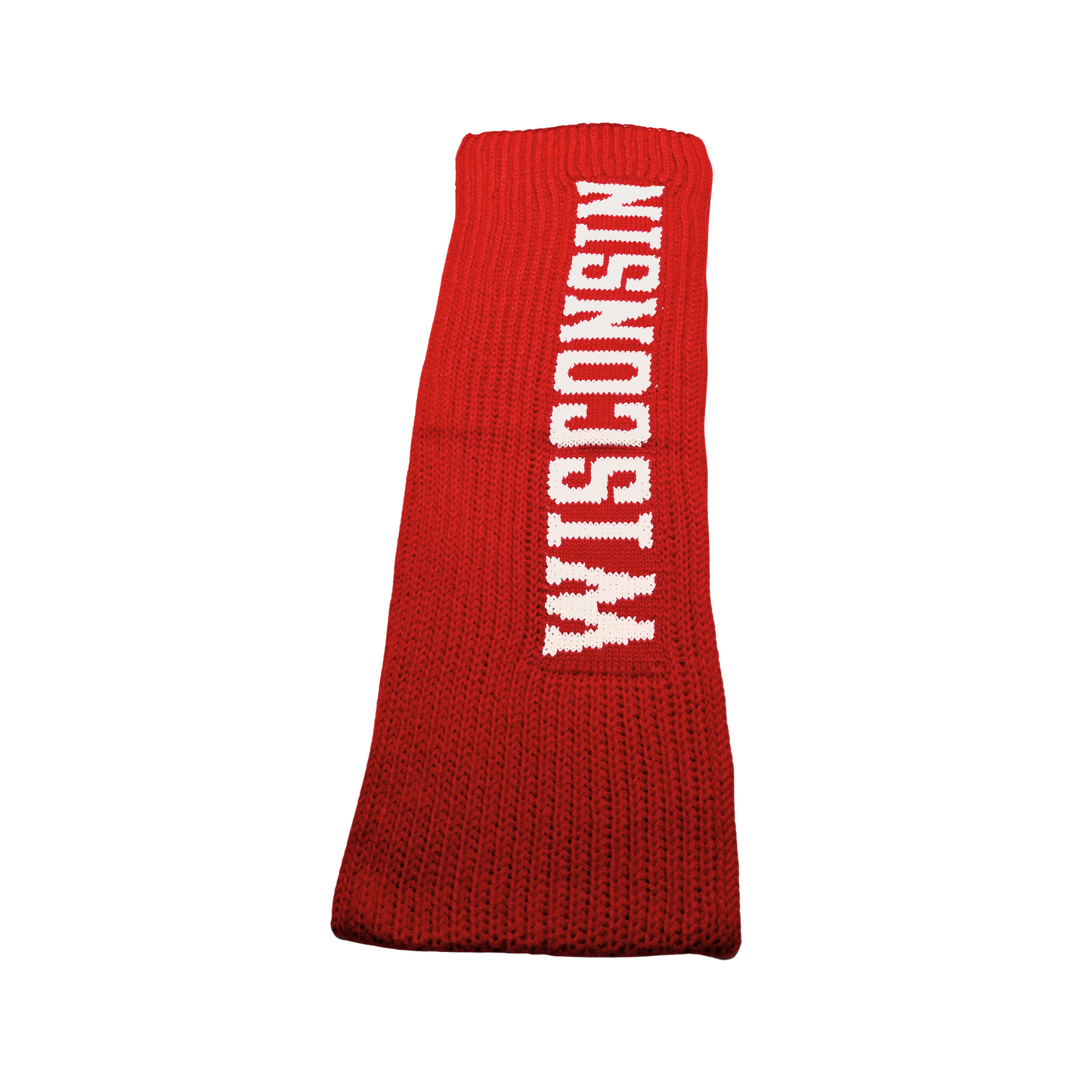 Alpaca Knitted Wisconsin Scarf – flat lay
