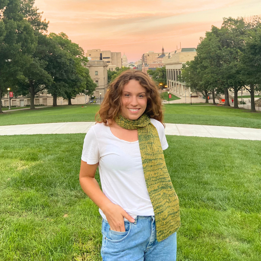 Alpaca Knitted Scarf