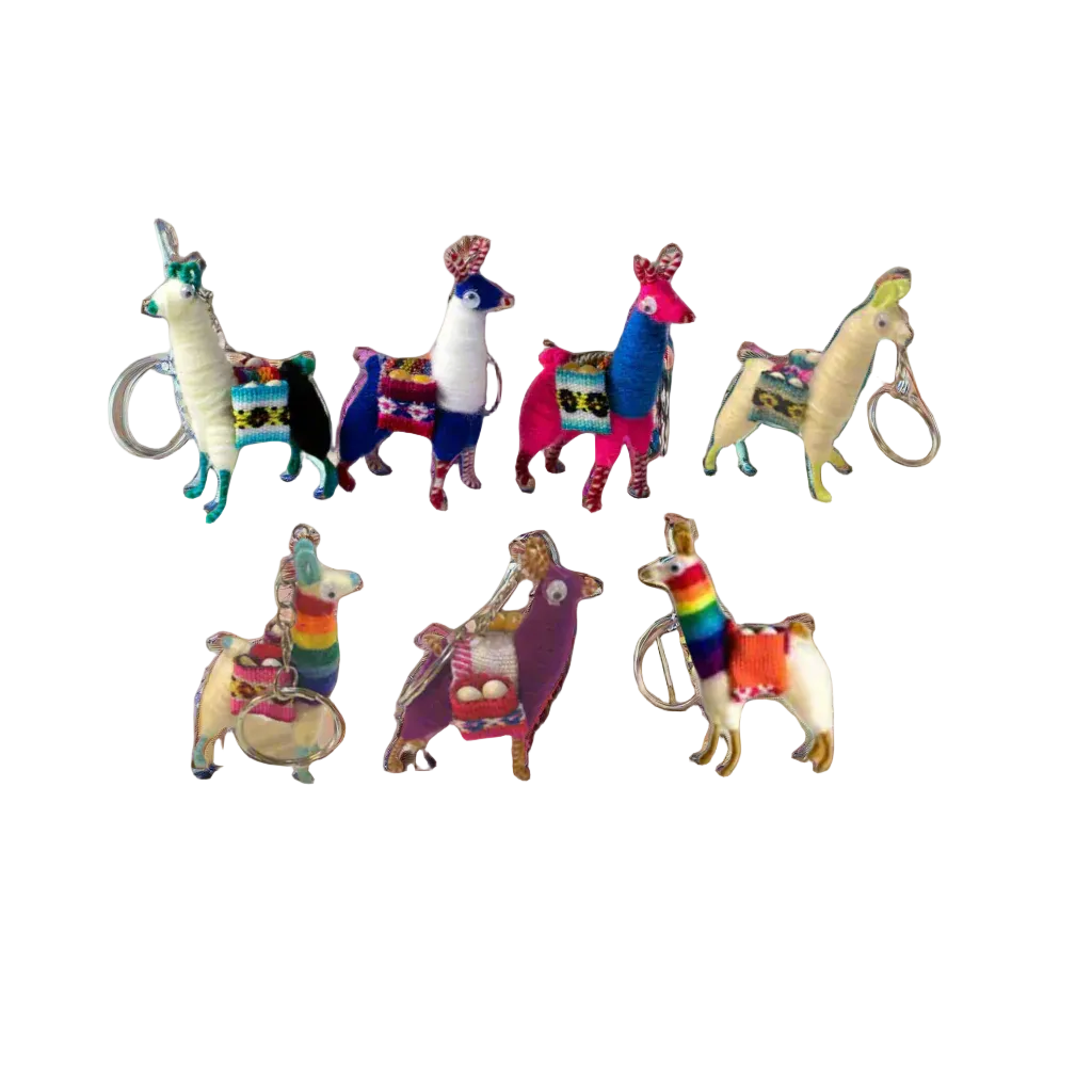Alpaca/Llama Keychains - Multicolor – Campo Alpaca
