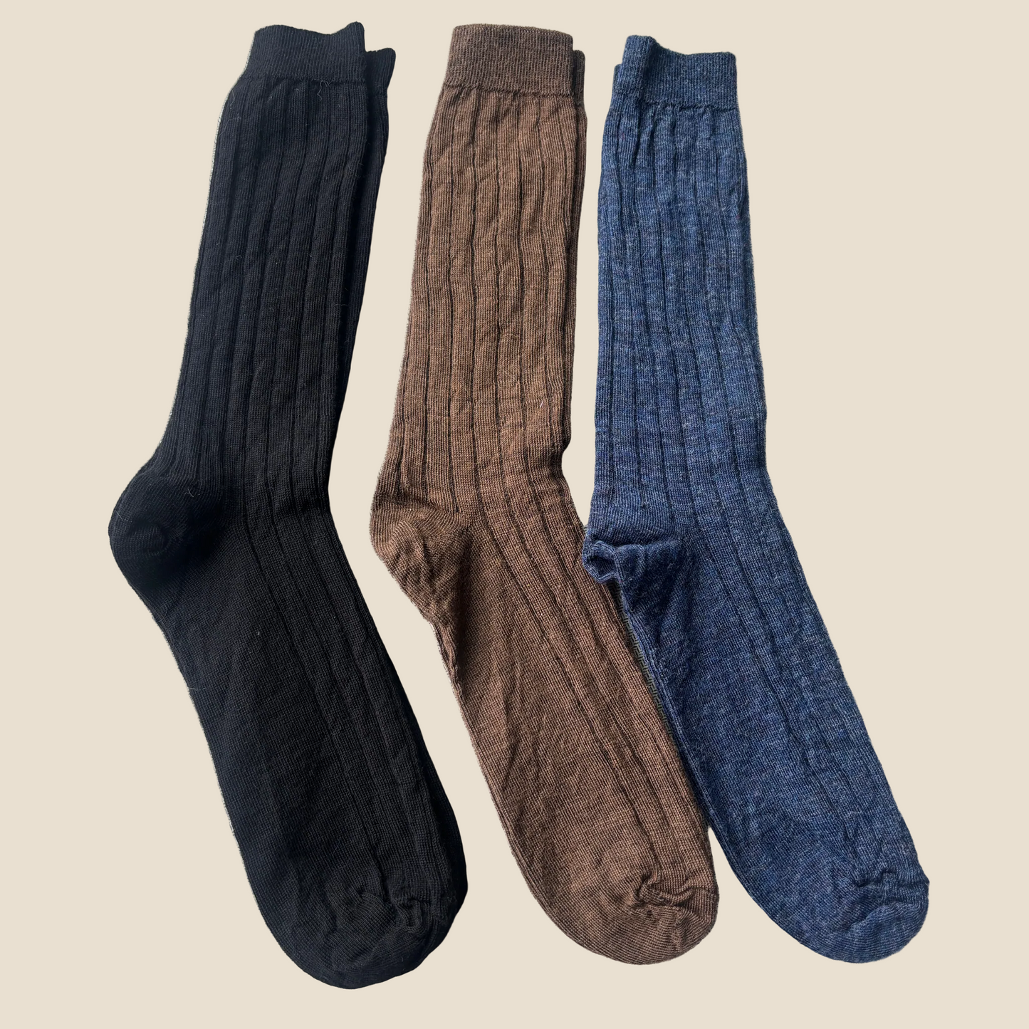 Ribbed Dress Socks