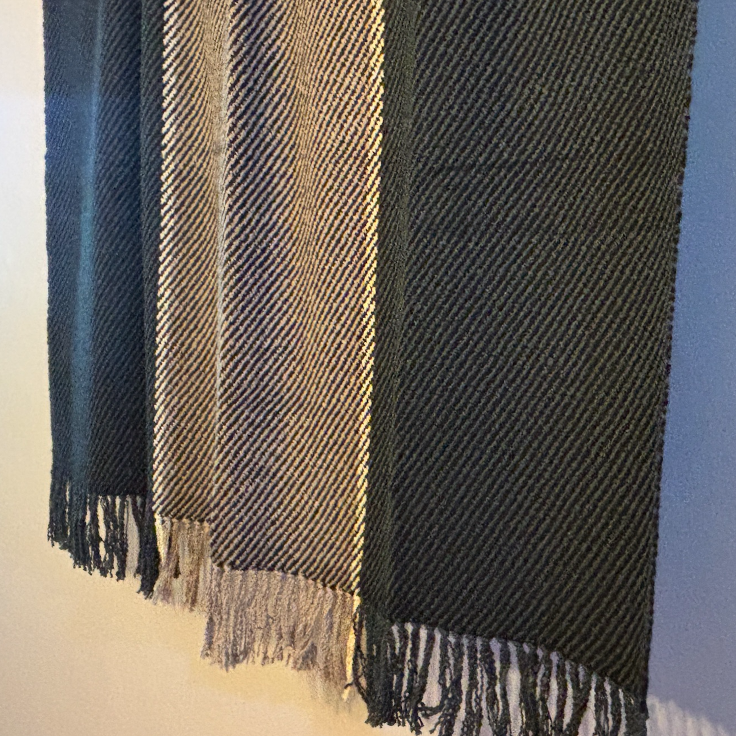 Thick Woven Alpaca Throw/Blanket
