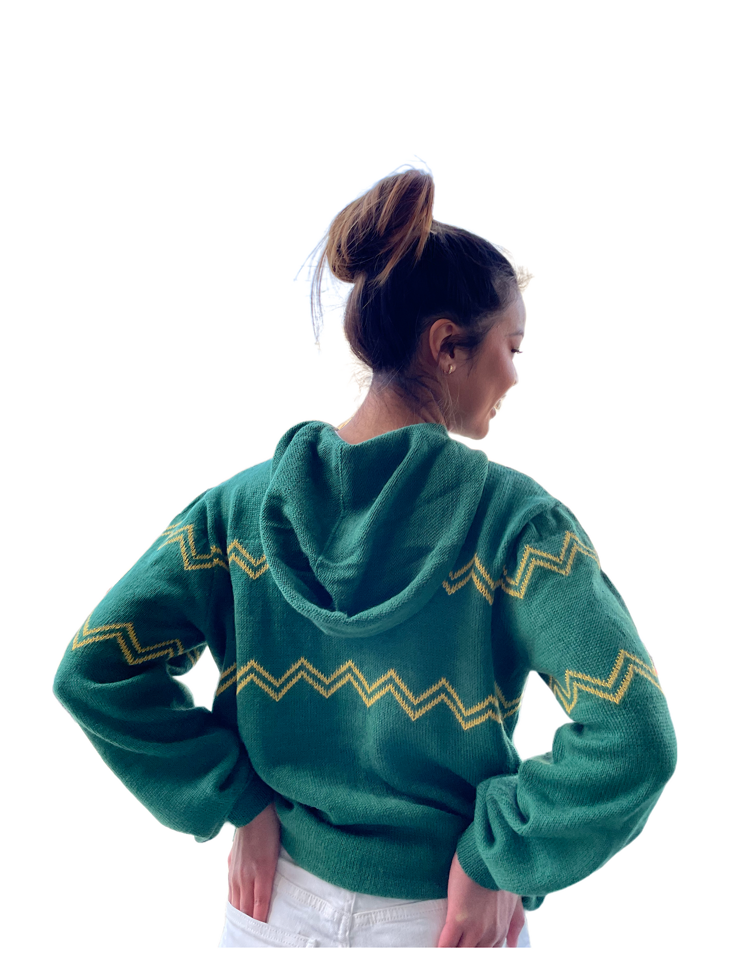 Green Bay Hoodie Alpaca Sweater