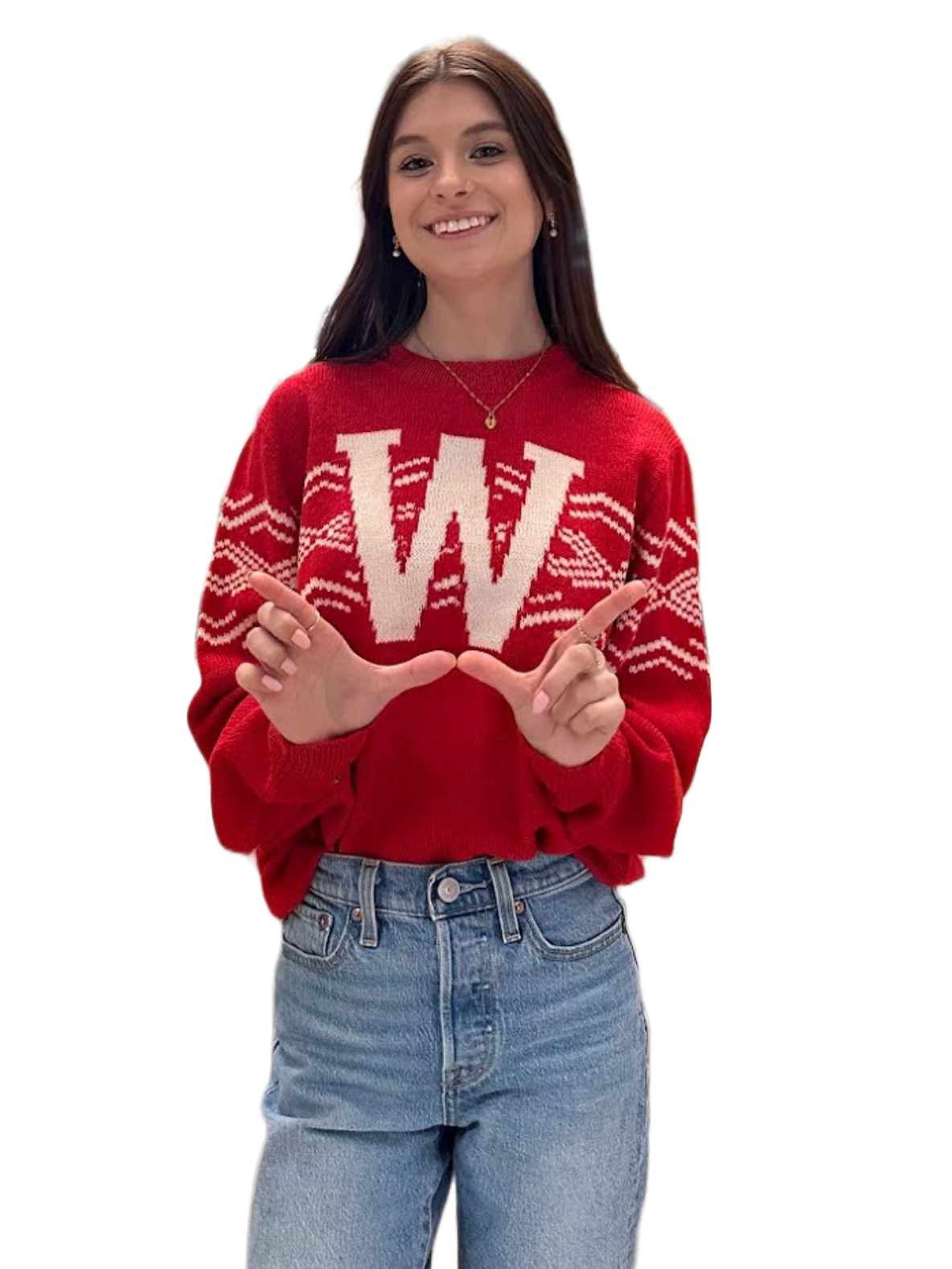 Big W Alpaca Sweater