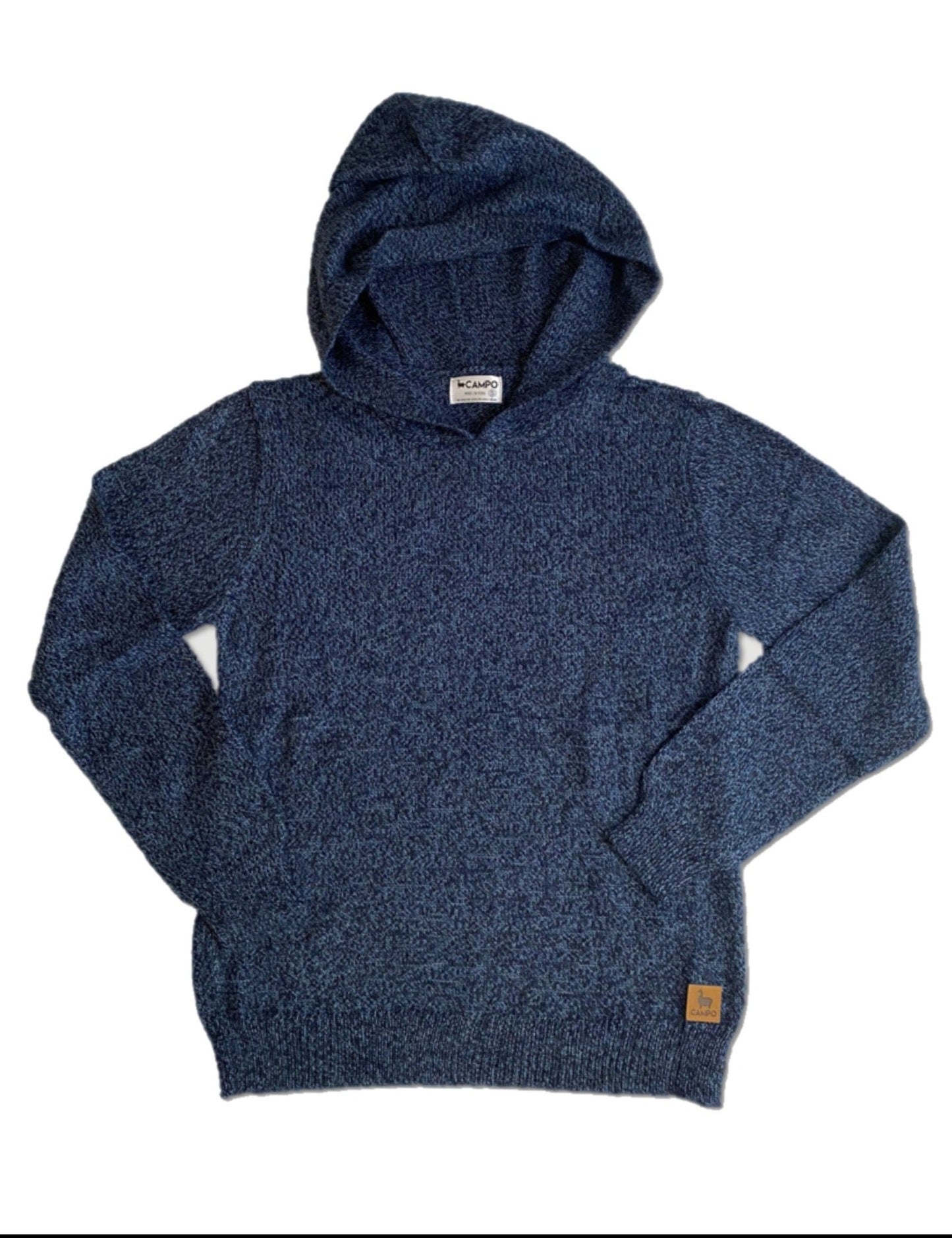 Alpaca Hoodie - Blue