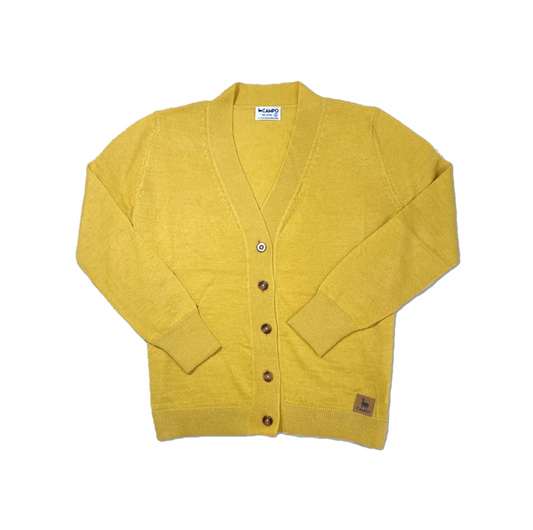 Ari Alpaca Cardigan - Mustard