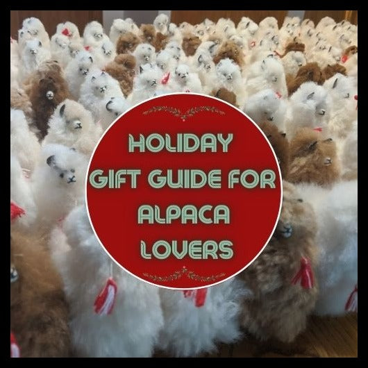 Holiday Gift Guide for Alpaca Lovers