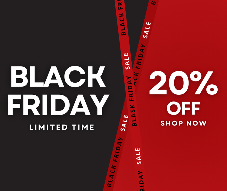 Black Friday 20% off