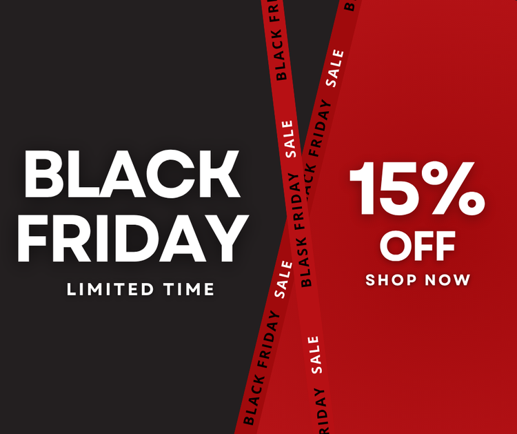 Black Friday 15% off