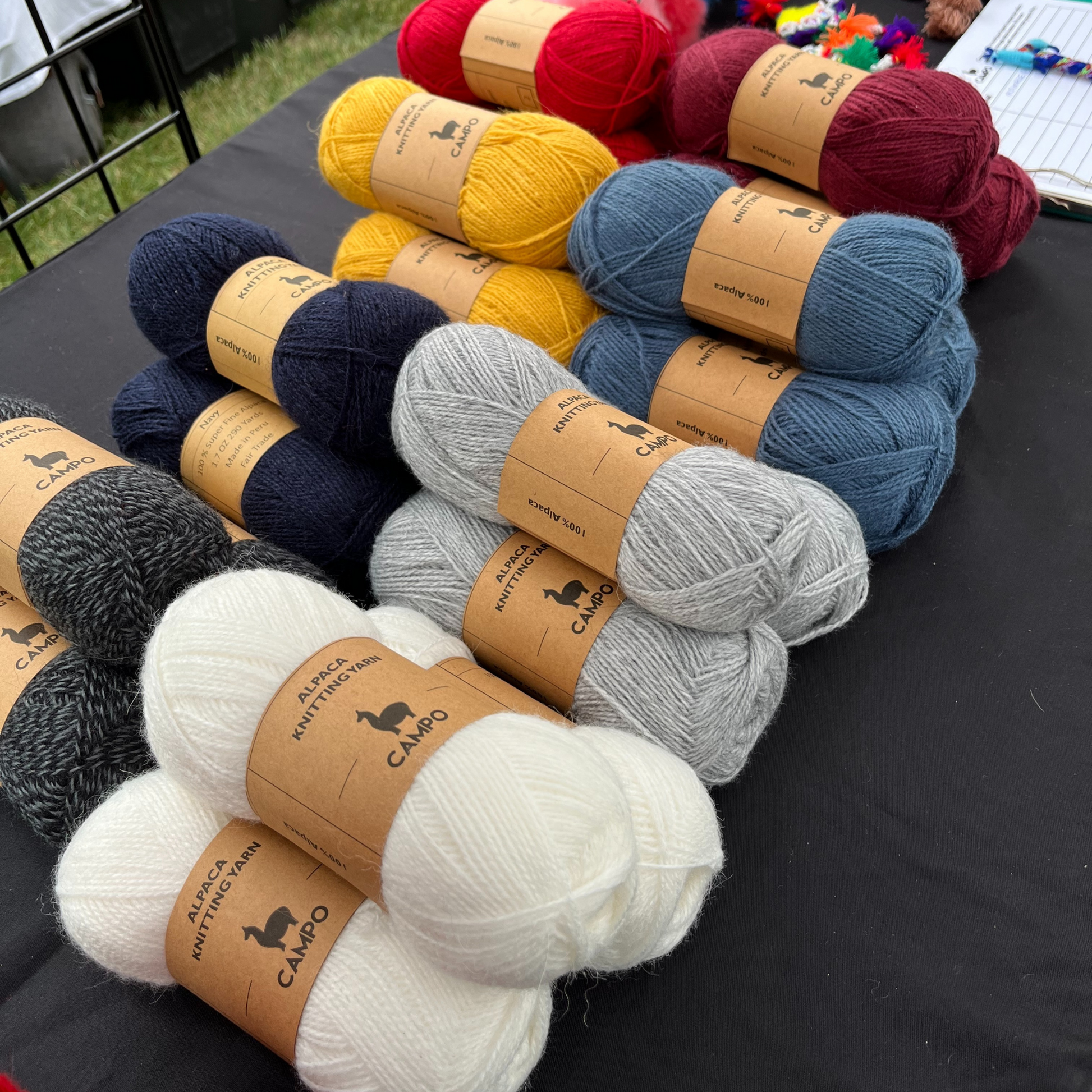 Alpaca yarn - Made in America Yarns