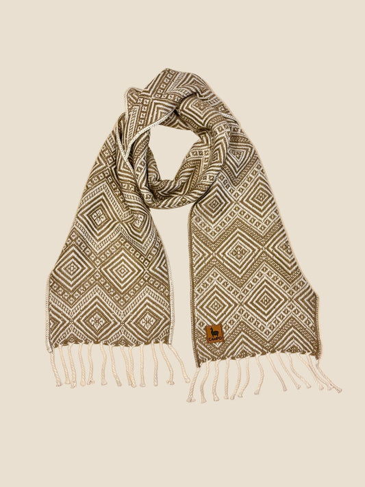 Percy Scarf - Handwoven Alpaca Scarf