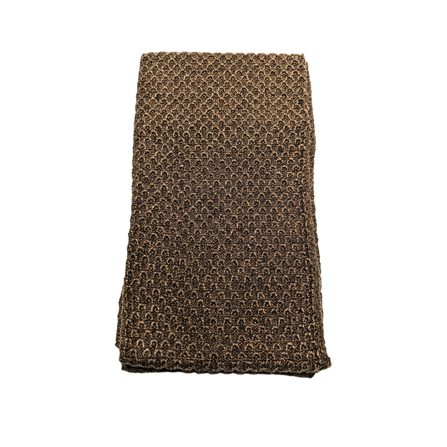 Honeycomb Alpaca Woven Scarf