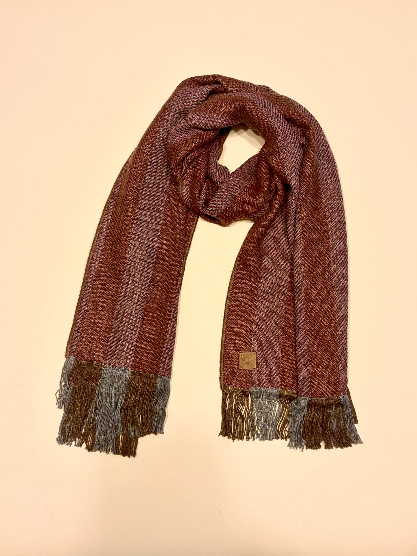 Striped Scarf - Woven Alpaca Carlos