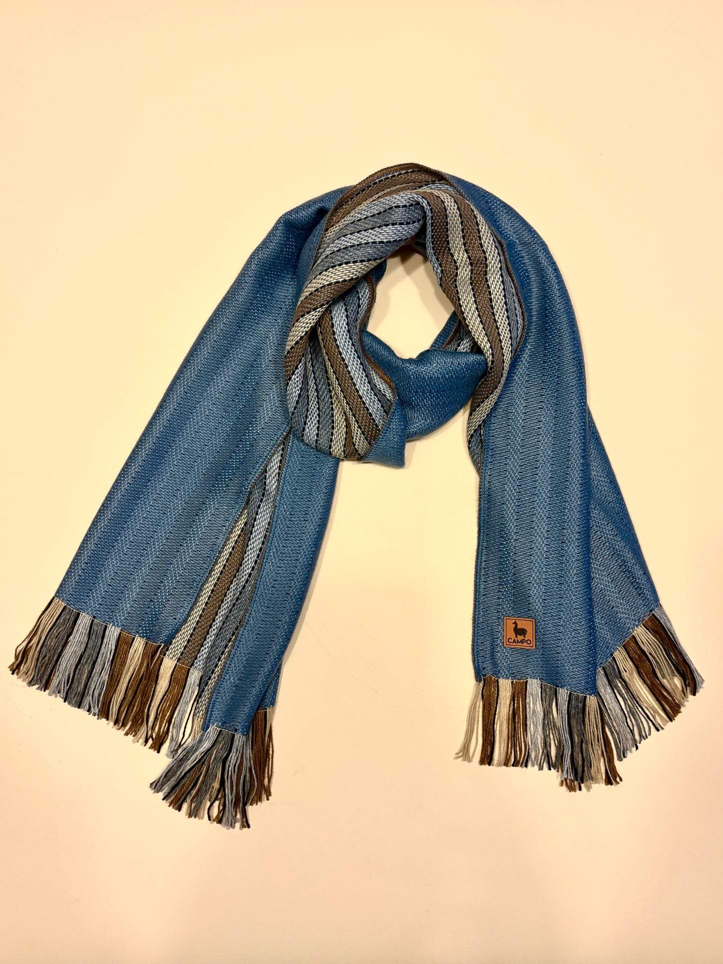 Striped Scarf - Woven Alpaca Carlos