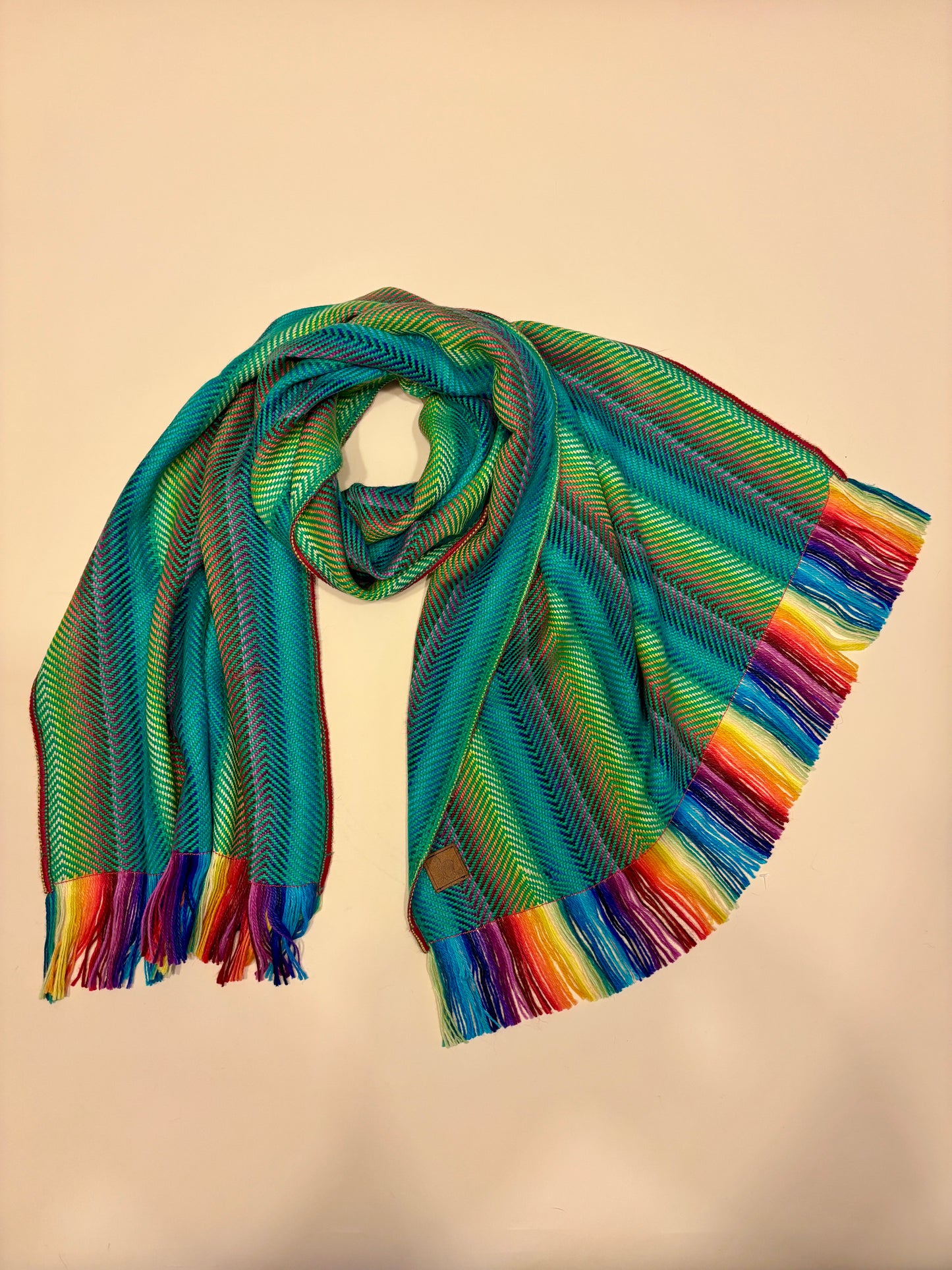 Striped Scarf - Woven Alpaca Carlos