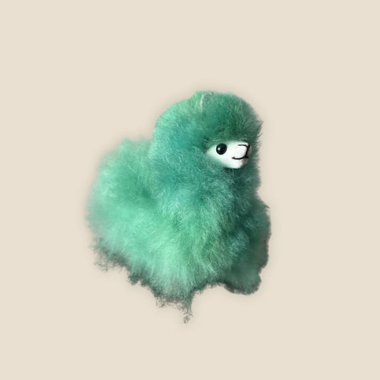 Turquoise Alfaca Fluffies