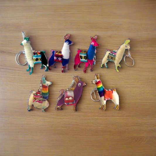 Small Assorted Llama Keychains