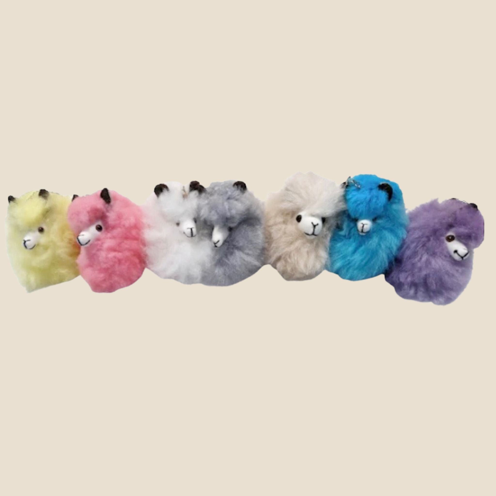 Alpaca Pom Pom Keychain – Campo Alpaca