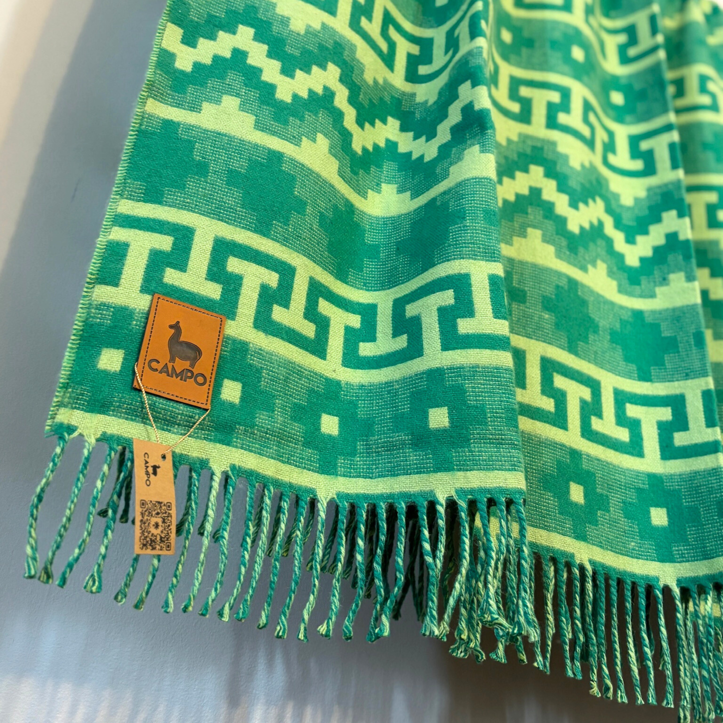 Nazca Alpaca Throw Blanket