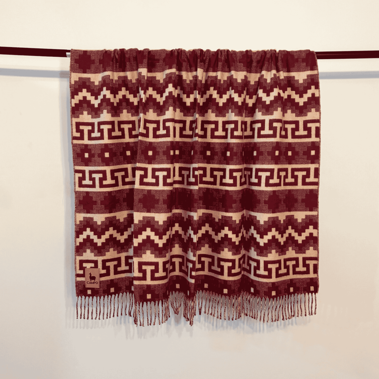 Nazca Alpaca Throw Blanket
