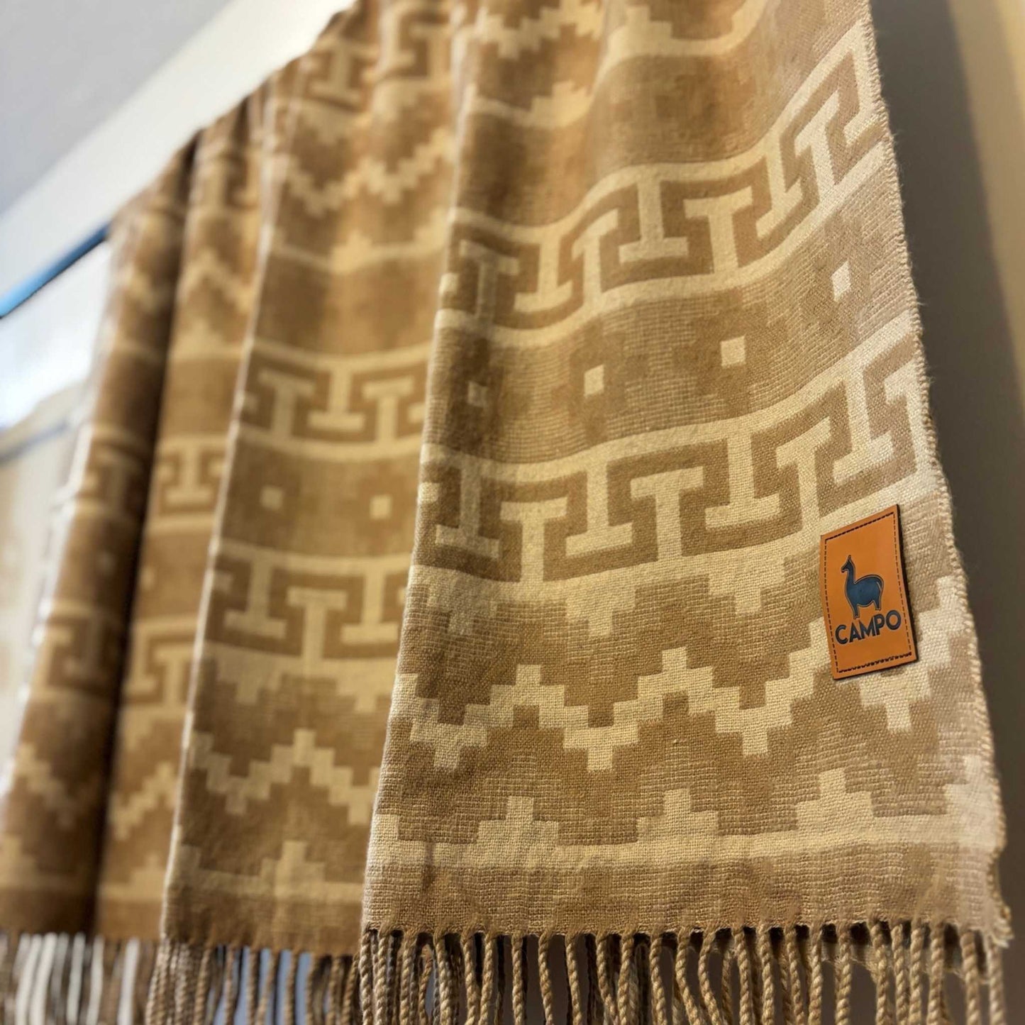 Nazca Alpaca Throw Blanket