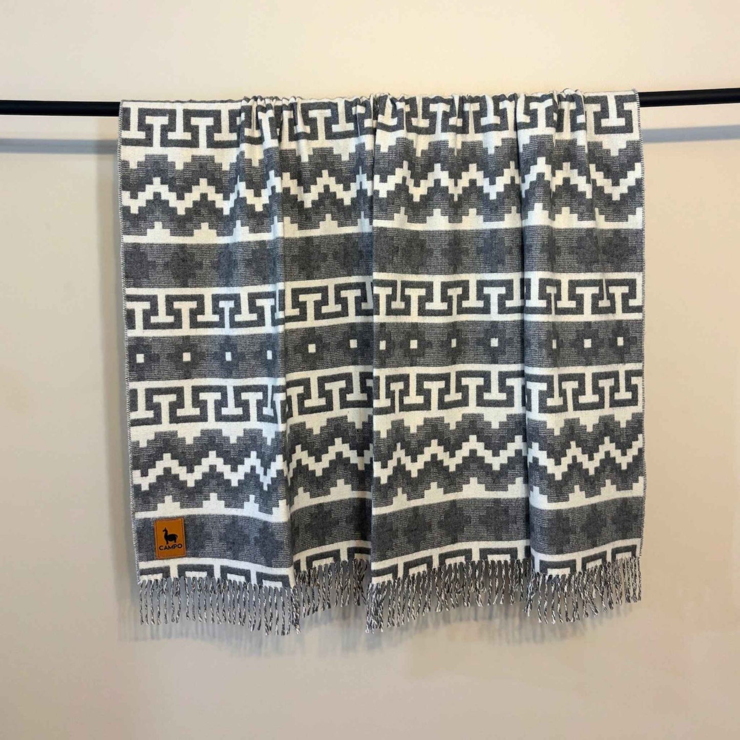 Nazca Alpaca Throw Blanket