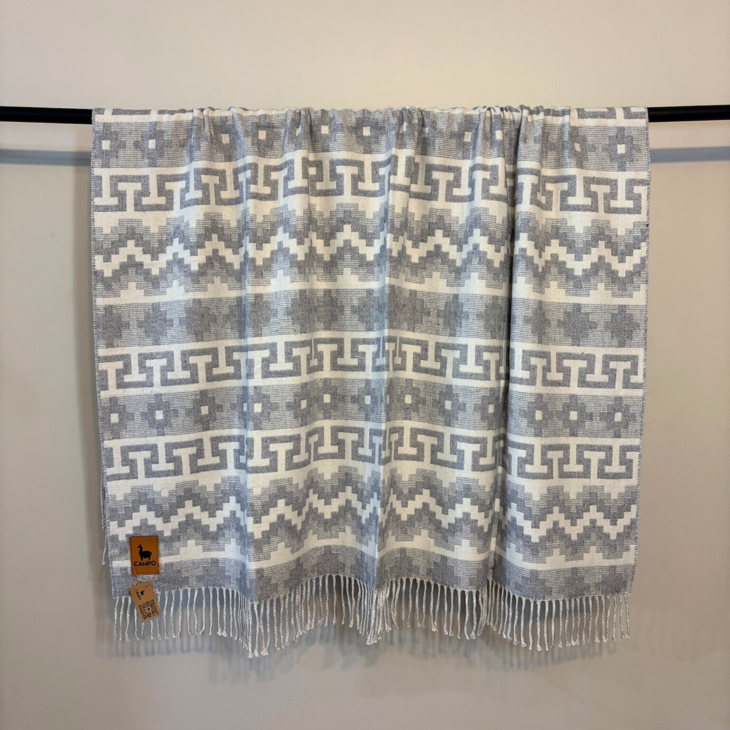 Nazca Alpaca Throw Blanket