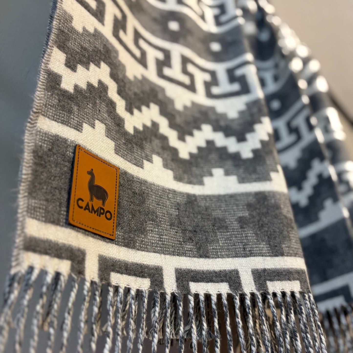 Nazca Alpaca Throw Blanket