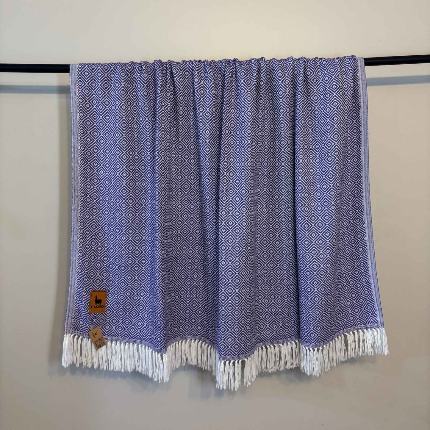 Inca Design Alpaca Throw Blanket - Percy