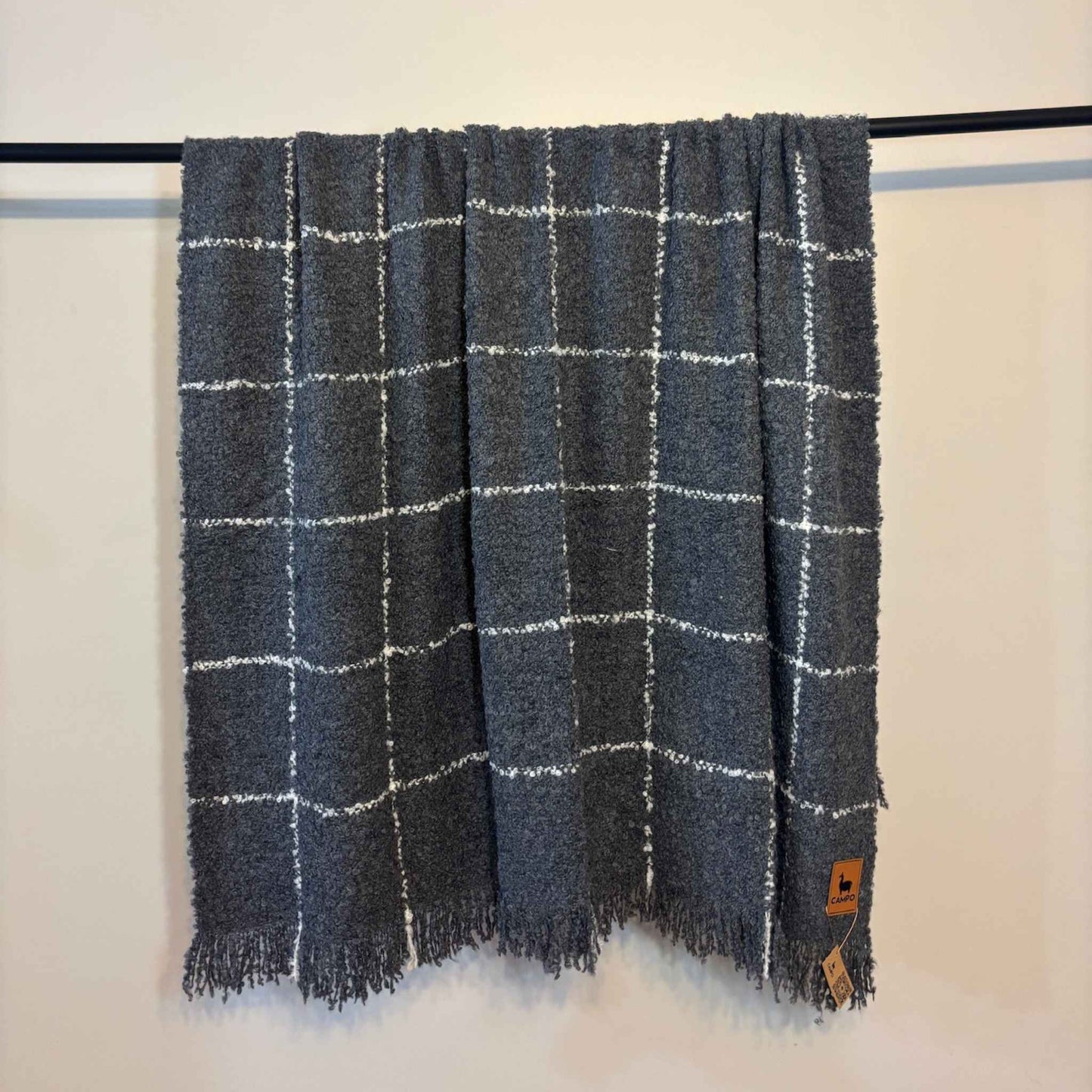 Boucle Blanket - 100% Baby Alpaca