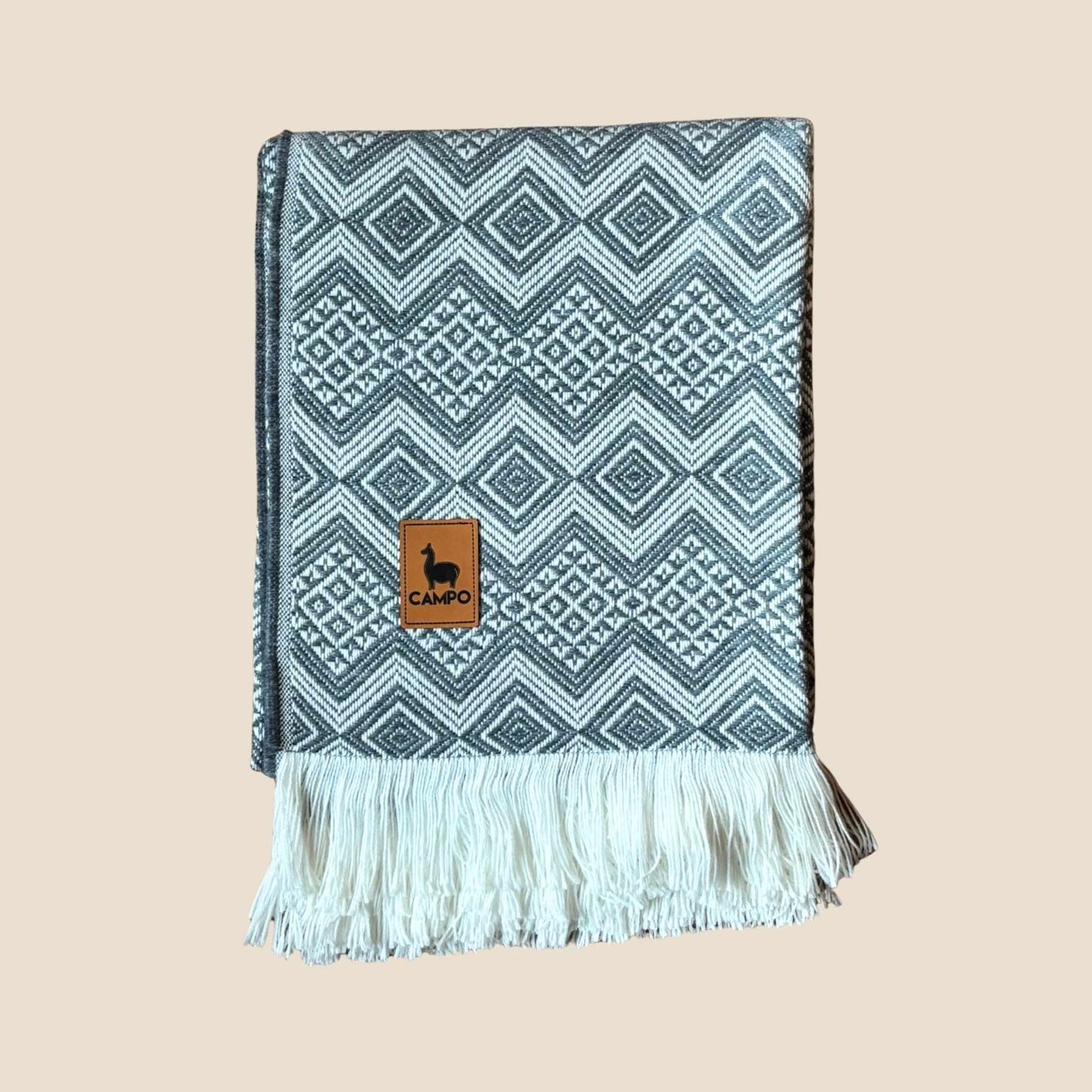 Inca Design Alpaca Throw Blanket - Carlos