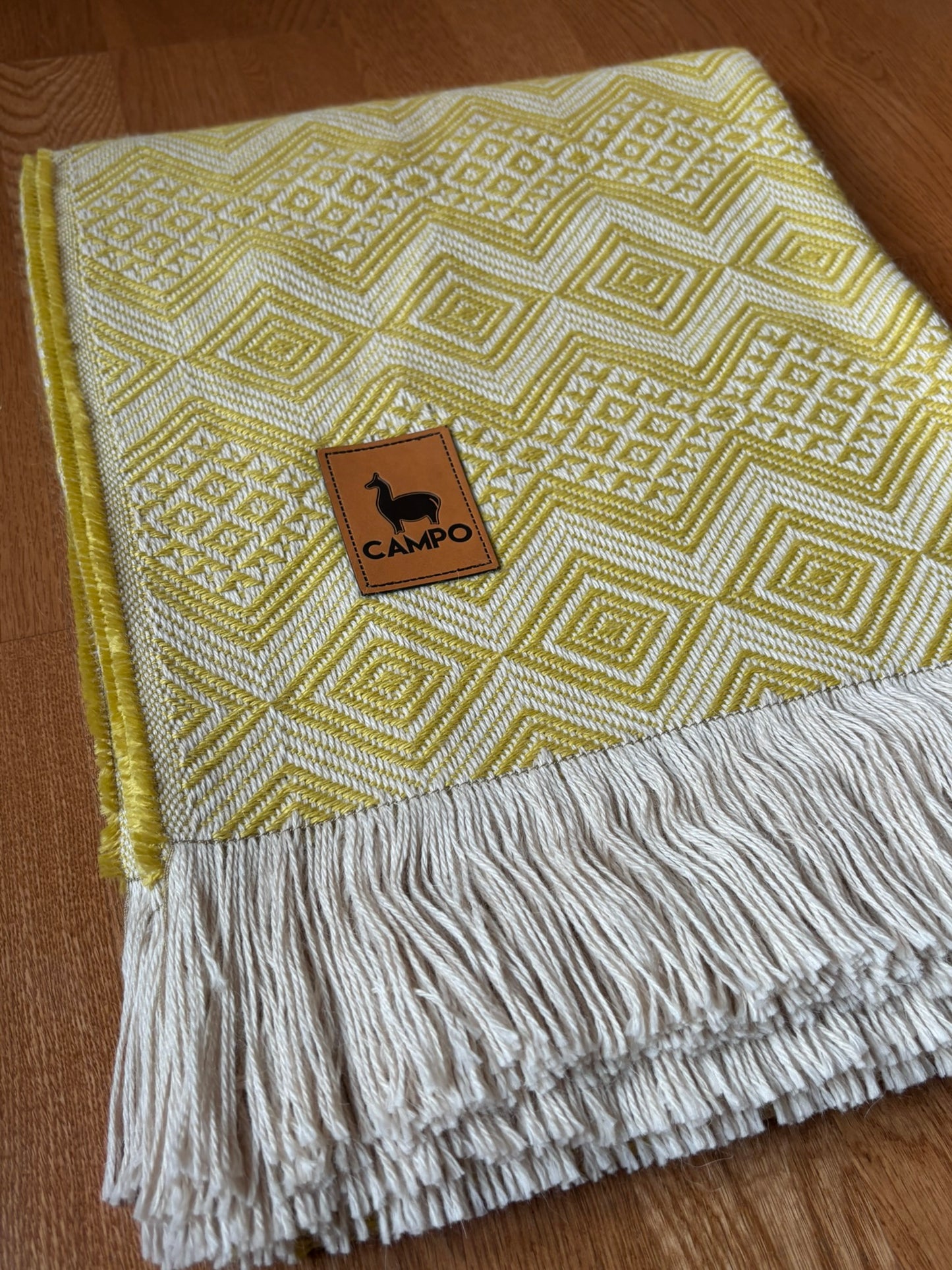 Inca Design Alpaca Throw Blanket - Carlos - WS