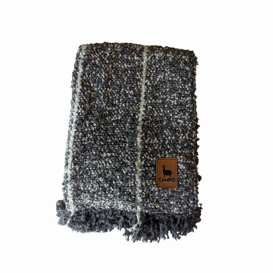 Boucle Blanket - 100% Baby Alpaca